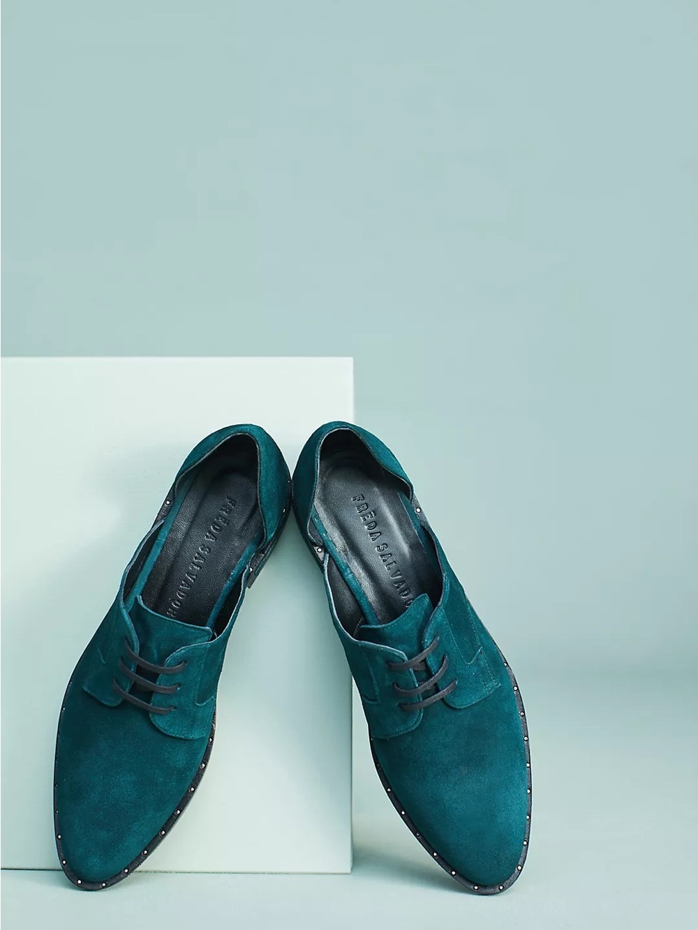 Freda Salvador Navy D’Orsay Flats Sz 7.5 - Picture 8 of 8